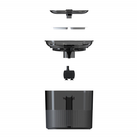 SPONGE Pet Fountain - automatyczne poidełko dla zwierząt - 1,8l - Galeria zdjęcie 4