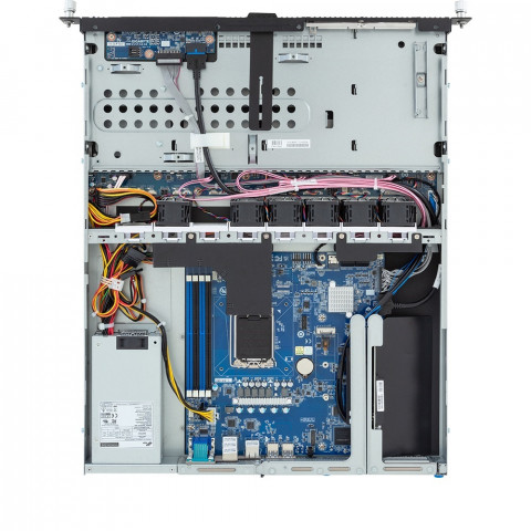 Platforma Gigabyte Rack (1U) R123-X00-AA01 Intel E-24XX (4x 3,5" SATA HS, 1xM.2, 2x1Gbe, IPMI, 1x400W) - Galeria zdjęcie 4