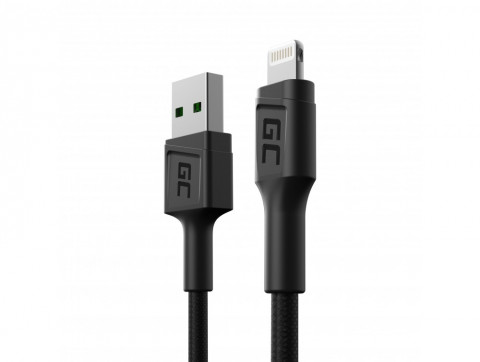 GREEN CELL KABEL KABGC24 USB - LIGHTNING 0,3M - Galeria zdjęcie 2