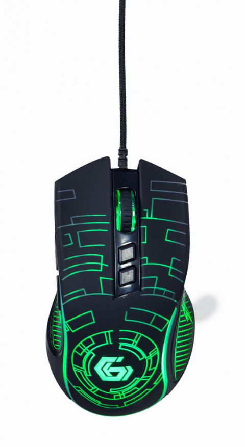 GEMBIRD GAMINGOWA MYSZ Z PODŚWIETLENIEM RGB USB CZ - Galeria zdjęcie 3