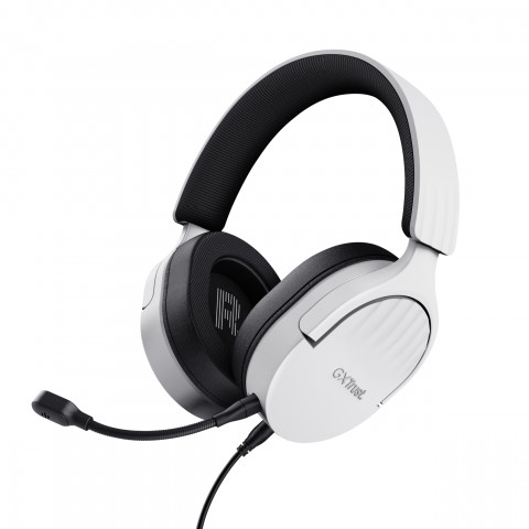 Słuchawki TRUST GXT489W FAYZO HEADSET WHT (25210) - Galeria zdjęcie 6