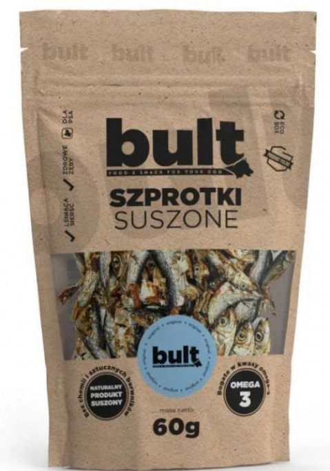 BULT Eko przysmak szprotki suszone 60g - Galeria zdjęcie 1