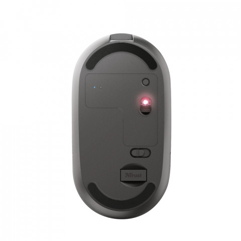 Mysz TRUST Puck Rechargeable Wireless Ultra-Thin Black (24059) - Galeria zdjęcie 5