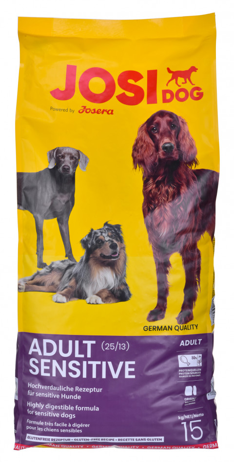 Josera JosiDog Adult Sensitive - sucha karma dla psów - 15 kg - Galeria zdjęcie 1