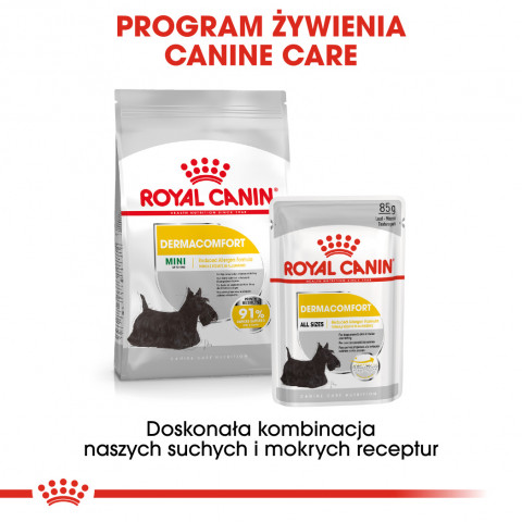 ROYAL CANIN CCN Dermacomfort Mini - sucha karma dla psów ras małych z wrażliwą skórą - 3 kg - Galeria zdjęcie 9