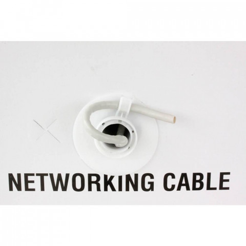 TECHLY KABEL SKRĘTKA KAT 6 UTP DRUT 305M BOX SZARA - Galeria zdjęcie 6