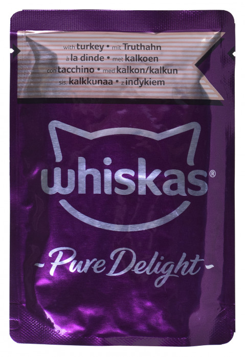 WHISKAS Pure Delight Drobiowe Frykasy w galaretce - mokra karma dla kota - 80x85g (2x(40x85g)) - Galeria zdjęcie 7