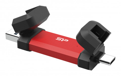 SSD Silicon Power DS72 500GB Dual USB 3.2 - Galeria zdjęcie 2