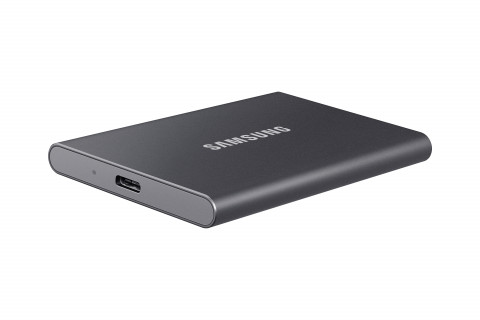 Dysk zewnętrzny SSD Samsung T7 (1TB; USB 3.2; szary; MU-PC1T0T/WW) - Galeria zdjęcie 6
