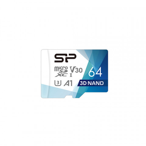 Silicon Power mSDXC Superior Pro V30 64GB UHS-1+ ad - Galeria zdjęcie 1