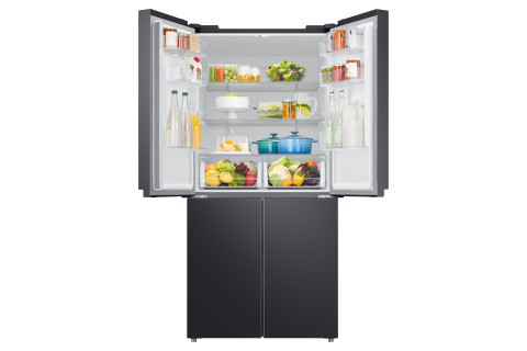 Lodówka SAMSUNG RF48A400EB4 Side by Side No Frost Twin Cooling Plus 179,3cm - Galeria zdjęcie 8