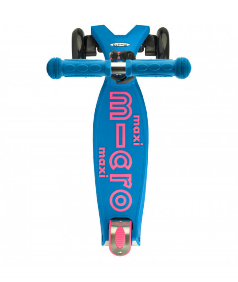 Micro Trójkołowa hulajnoga Maxi Deluxe Aqua - Galeria zdjęcie 3