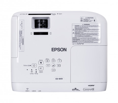 PROJEKTOR EPSON EB-W49 LCD, WXGA, 3800 ANSI, 16000:1 - Galeria zdjęcie 17