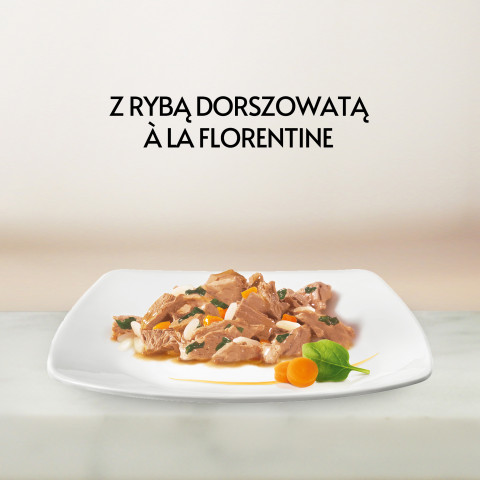 GOURMET A la Carte Kurczak, Pstrąg, Wołowina, Rdzawiec - mokra karma dla kota - 4 x 85g - Galeria zdjęcie 5