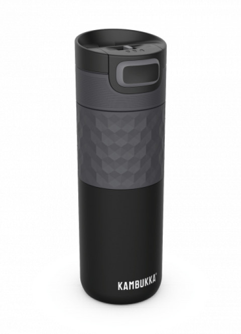 Kambukka kubek termiczny Etna Grip 500 ml - Black Steel - Galeria zdjęcie 1