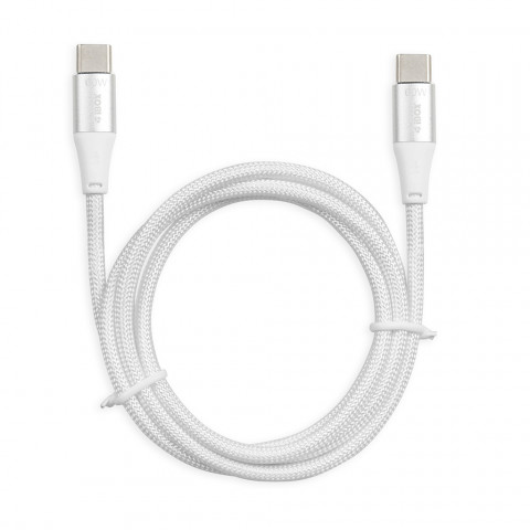 KABEL I-BOX USB TYP-C 60W 1M PD/QC WHITE - Galeria zdjęcie 2