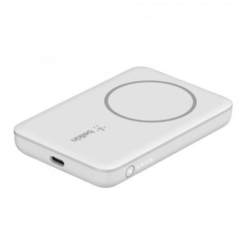 Powerbank bezprzewodowy Belkin BoostCharge Magnetic Wireless Power Bank 2.5K MagSafe Compatible 2500mAh White - Galeria zdjęcie 3