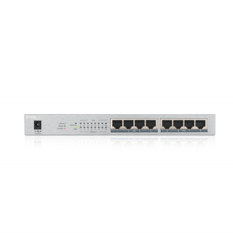 Switch Zyxel GS1008-HP 8p PoE (PoE+: 8) 60W Unmanaged Gigabit - Galeria zdjęcie 2