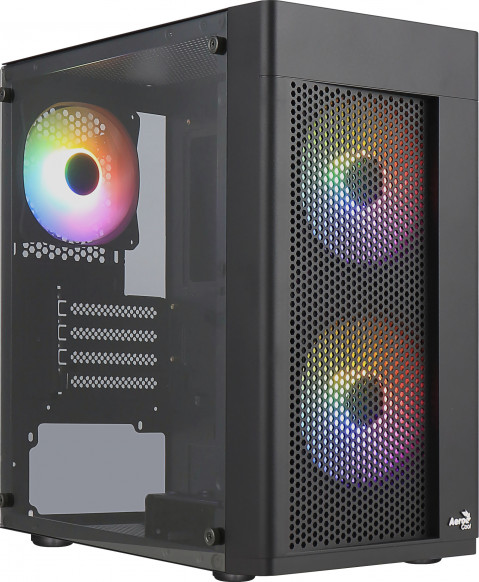 OBUDOWA AEROCOOL PGS HEXFORM-G-BK-V2 FRGB - Galeria zdjęcie 1