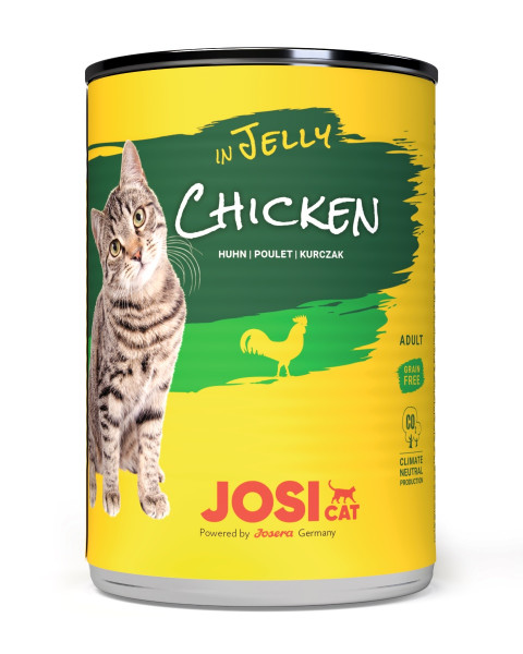 JOSERA JosiCat Kurczak w galaretce - mokra karma dla kota - 400 g - Galeria zdjęcie 1