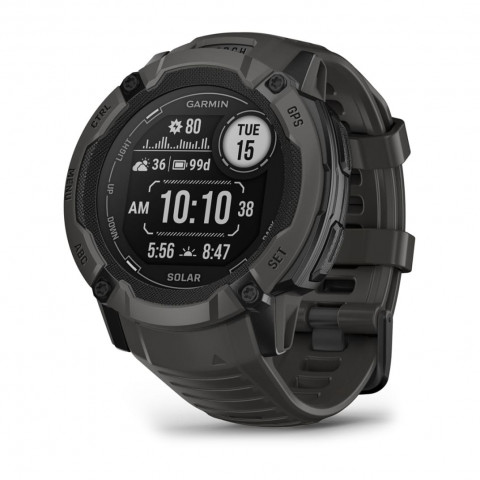 Zegarek sportowy Garmin Instinct 2X SOLAR Grafitowy - Galeria zdjęcie 1
