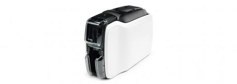 Zebra-drukarka kart ZC100, USB, windows driiver, cardStudio2.0 (standard), 200 kart PVC, ribbon YMCKO 200 - Galeria zdjęcie 1
