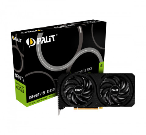 Karta graf. Palit GeForce RTX 4060 Infinity 2 8 GB - Galeria zdjęcie 1