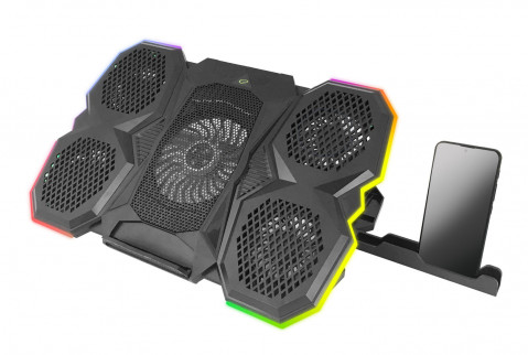 ESPERANZA PODSTAWKA CHŁODZĄCA LED RGB BREVA EGC107 - Galeria zdjęcie 3