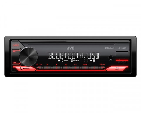 Radioodtwarzacz samochodowy JVC KDX-282BT RED - Galeria zdjęcie 1