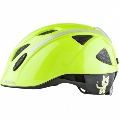 Kask rowerowy ALPINA XIMO FLASH jaskrawy żółty 49-54 - Galeria zdjęcie 3