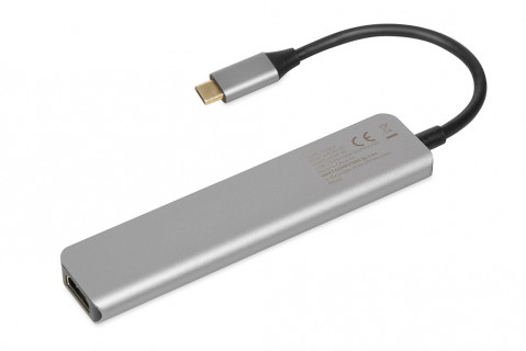 IBOX HUB USB IUH3SL4K SLIM USB3.2 HDMI 4K PD100W - Galeria zdjęcie 5