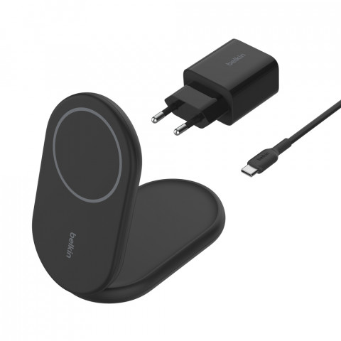 BELKIN ŁADOWARKA MAGSAFE QI2 15W CZARNA ZASILACZ - Galeria zdjęcie 2