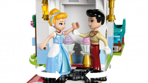 LEGO DISNEY PRINCESS 43275 Zamek Kopciuszka i kareta - Galeria zdjęcie 5