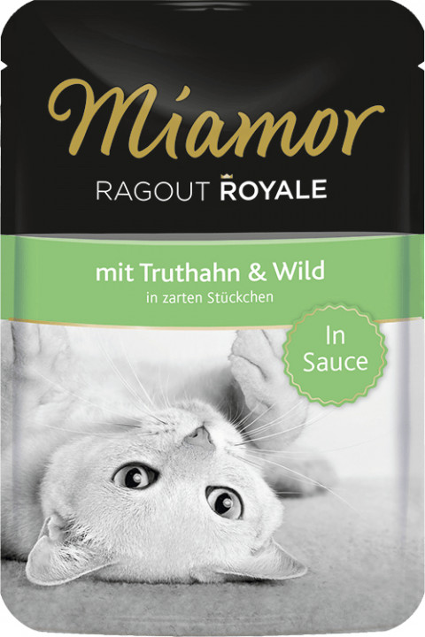 MIAMOR Ragout Royale smak: indyk z dziczyzną w sosie - saszetka 100g - Galeria zdjęcie 1