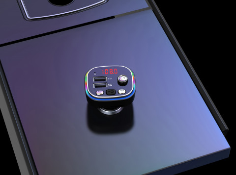 VAKOSS TRAMISTER SAMOCHODOWY RGB/FM/BT/USB TC-B439 - Galeria zdjęcie 8