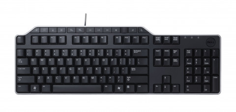 Klawiatura Dell KB-522 przewodowa biznesowa multimedialna USB czarna - Galeria zdjęcie 1