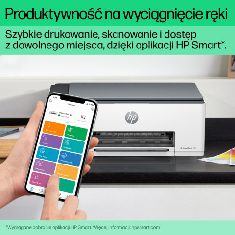 Urządzenie wielofunkcyjne HP Smart Tank 580 - Galeria zdjęcie 5