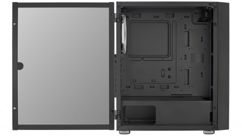 Obudowa AEROCOOL PGS GRAPHITE-G-BK-v2 FRGB czarna - Galeria zdjęcie 4