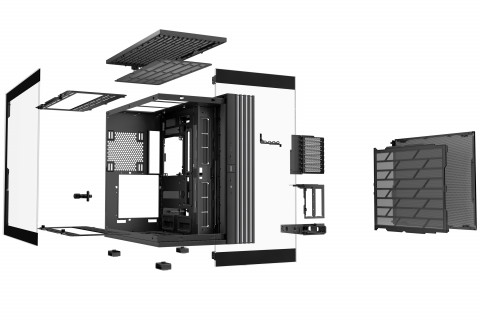 OBUDOWA BE QUIET! Light Base 900 DX Black - Galeria zdjęcie 3