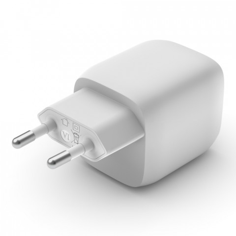 Ładowarka Belkin BoostCharge Pro Dual USB-C PD 3.0 PPS GaN Wall Charger 45W White - Galeria zdjęcie 3