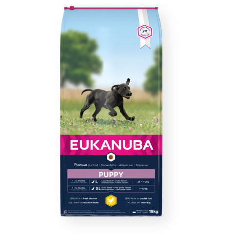 EUKANUBA Growing Puppy Large Breed - sucha karma dla szczeniąt ras dużych - 15 kg - Galeria zdjęcie 1