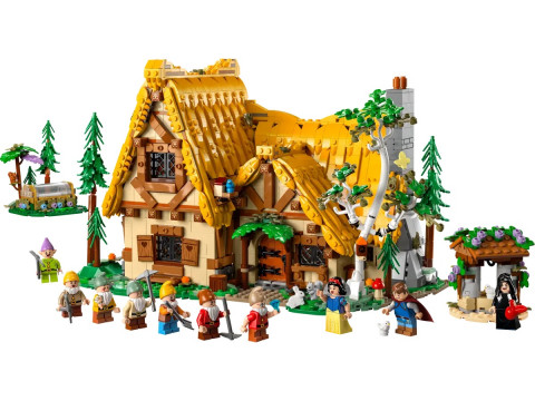 LEGO 43242 Disney Chatka Królewny Śnieżki i siedmiu krasnoludków - Galeria zdjęcie 3
