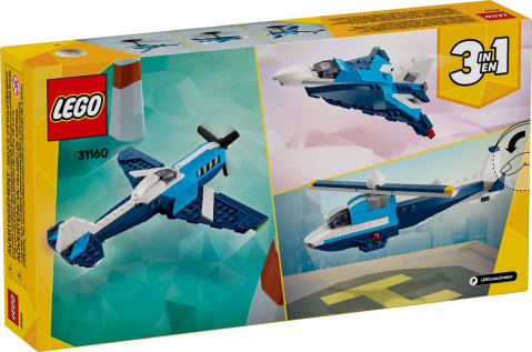LEGO CREATOR 3w1 31160 Statek powietrzny: samolot wyścigowy - Galeria zdjęcie 2
