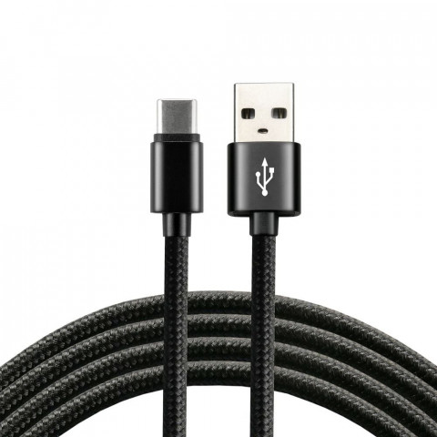 EVERACTIVE KABEL USB-C 1M W OPLOCIE, CBB-1CB - Galeria zdjęcie 1