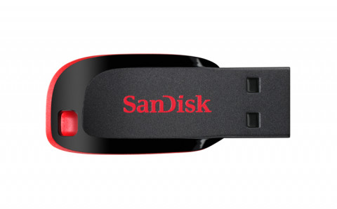 Pendrive Sandisk Cruzer Blade 128GB USB 2.0 czarno-czerwony - Galeria zdjęcie 7