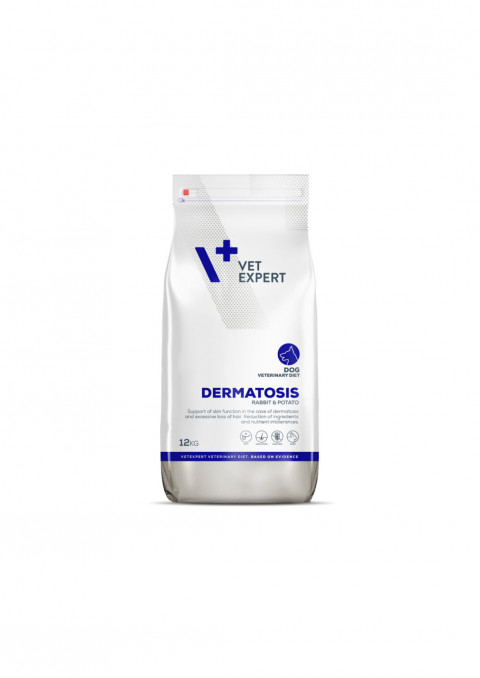 VET EXPERT Veterinary Diet Dermatosis Dog Rabbit & Potato - sucha karma dla psa - 12kg - Galeria zdjęcie 1