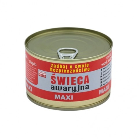Świeca awaryjna przetrwania HASKE Pro MAXI 410g 72h - Galeria zdjęcie 4