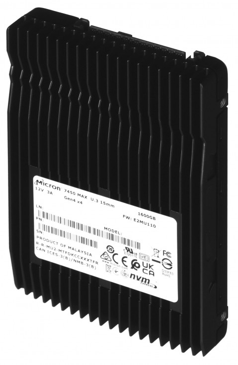 Micron 7450 MAX 1.6TB NVMe MTFDKCC1T6TFS - Galeria zdjęcie 2