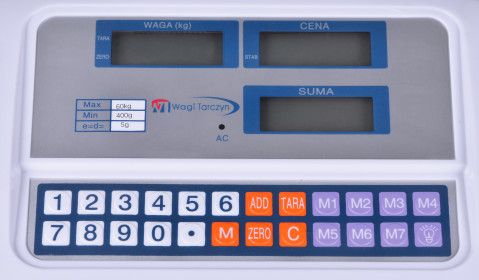 Waga platformowa WAGI TARCZYN WT-065 60kg - Galeria zdjęcie 4