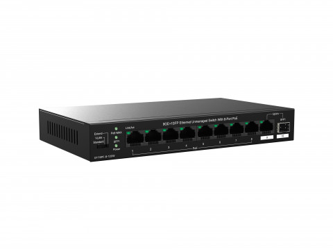 Switch Tenda TEG1110PF-8-120W - Galeria zdjęcie 3